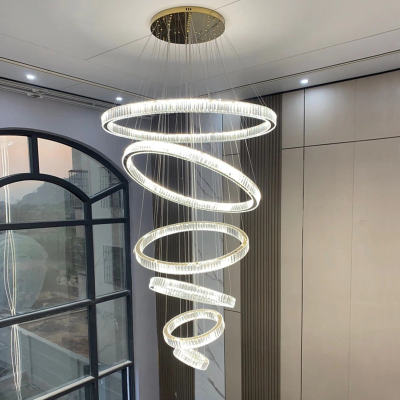 Ylk Ring LED Chandelier Fixture