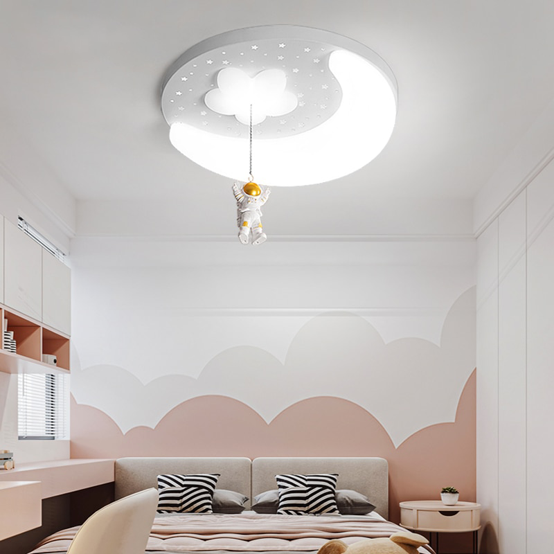 Magnus - Moon Nursery Ceiling Light Childrens Lighting