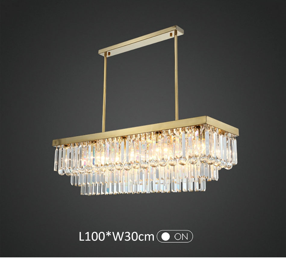 Ylk Willow Modern Crystal Chandelier