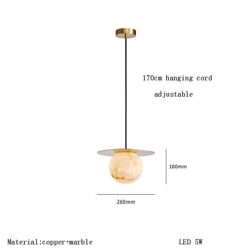 Privet Pendant Light Luxury Fixture