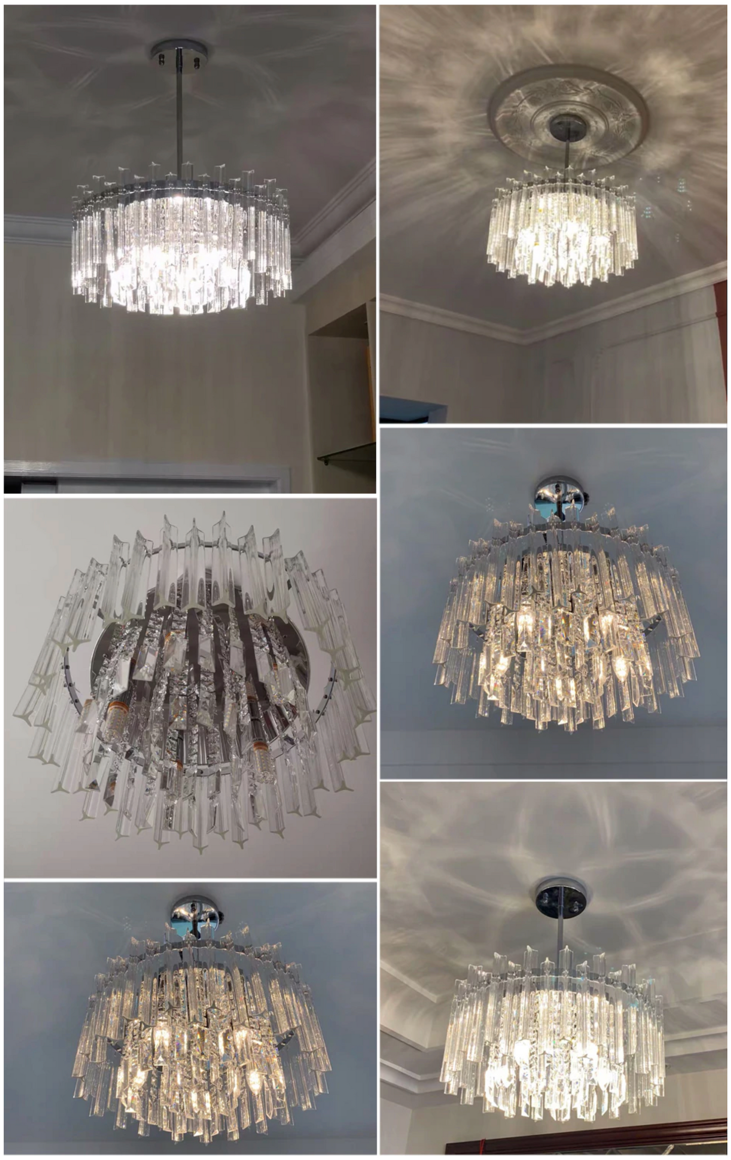 Ylk Xara Luxury Crystal Chandelier