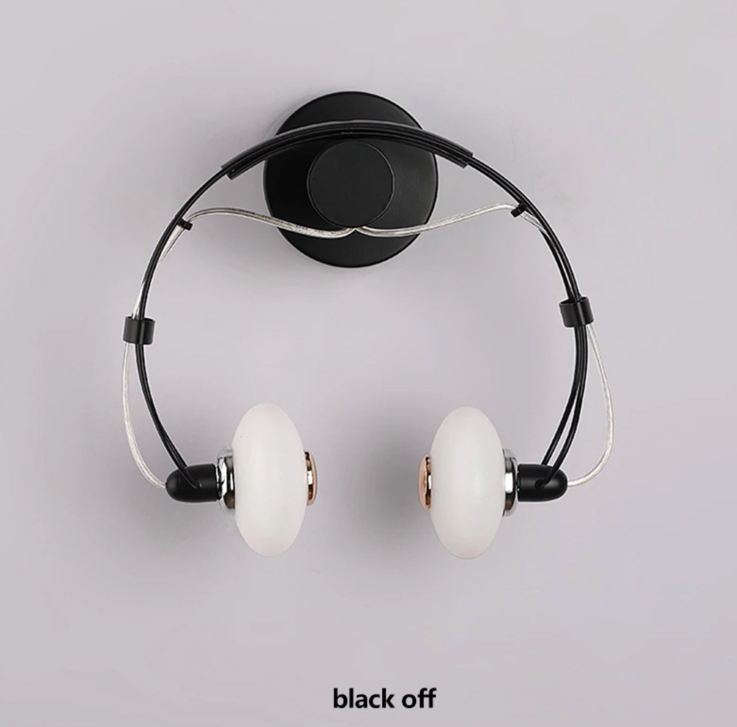 Won Creative Earphone Shape Wall Lamp