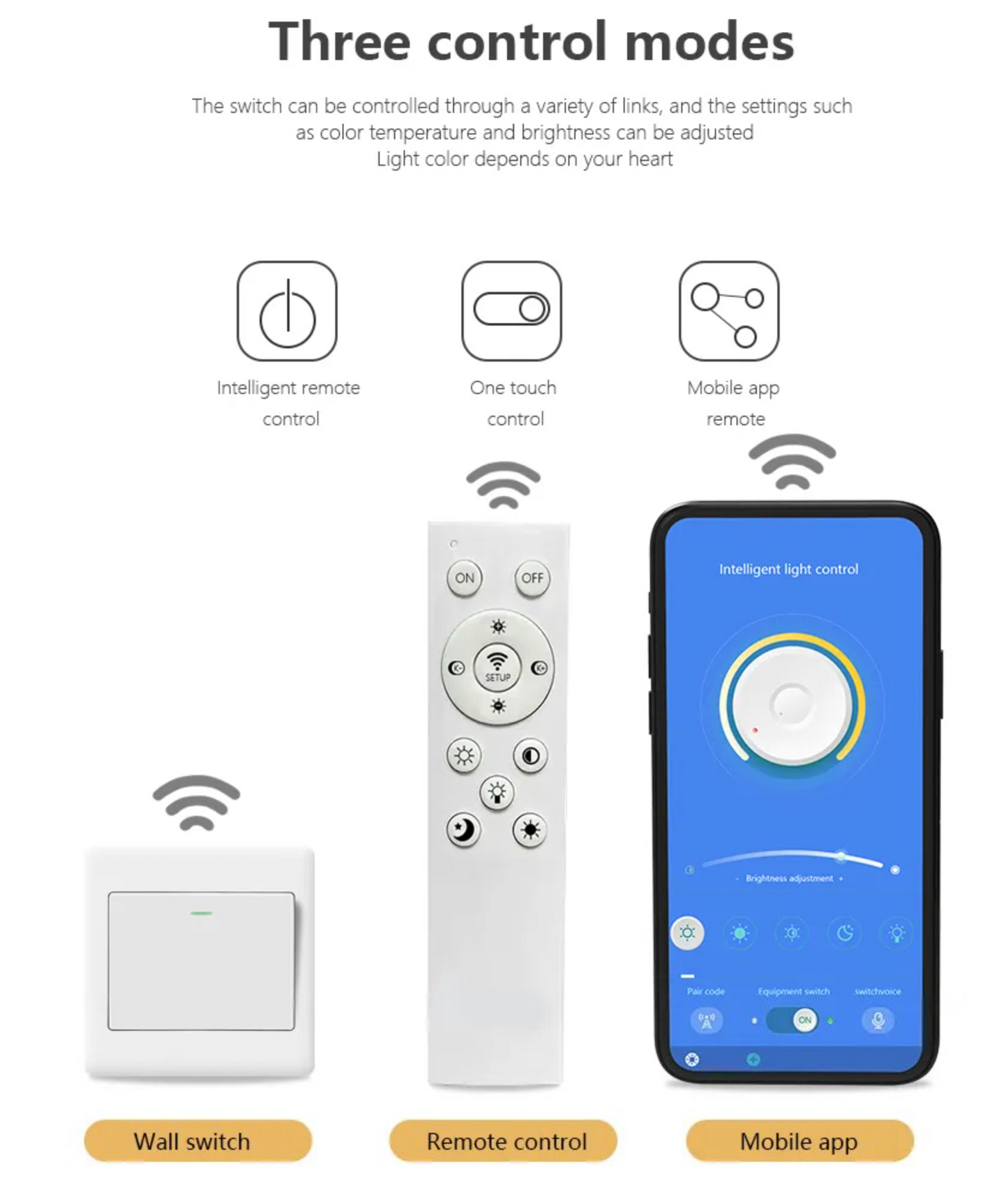 Qiyi Kaoli Chrome LED Chandelier