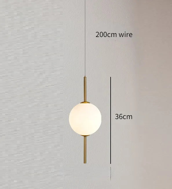 Magnild - Modern Glass Pendant Lights Pendant Lights for Bedroom