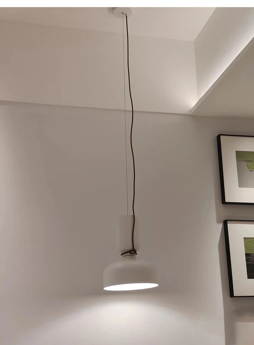 Art Creative Danish Designer wrought iron lampshade bar cafe kitchen suspension lamp