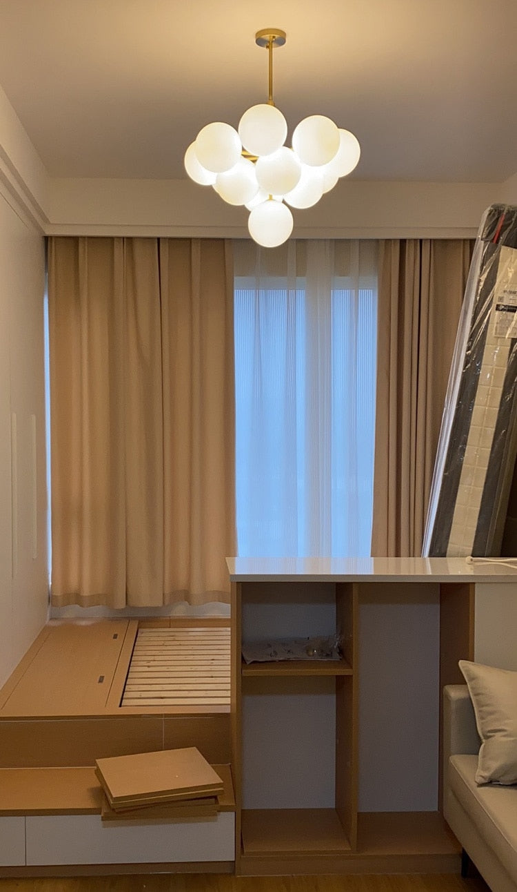 IAN Libertad modern luxury glass chandelier lighting