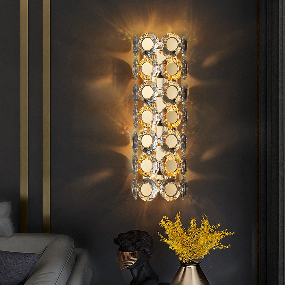 Ylk Adriel Modern Gold Sconce