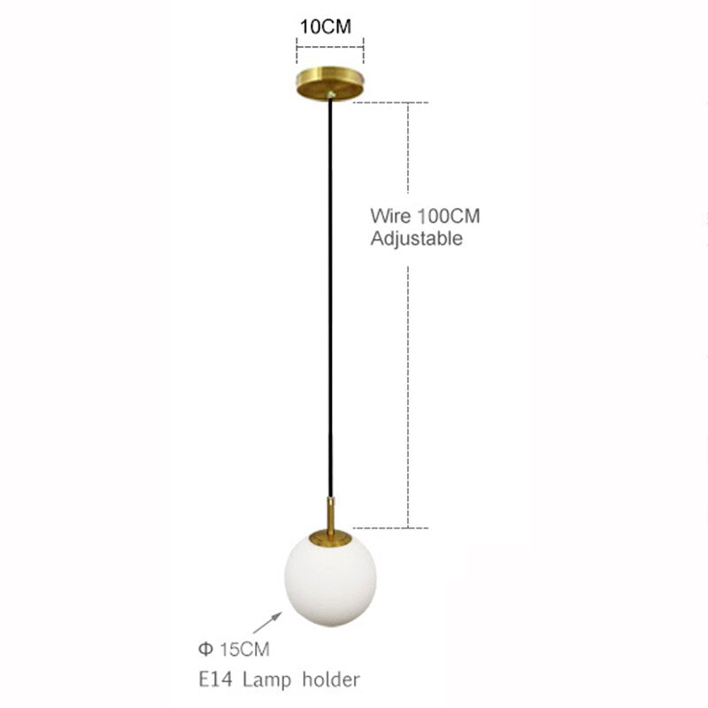 Won Creative Luxury Pendant Light