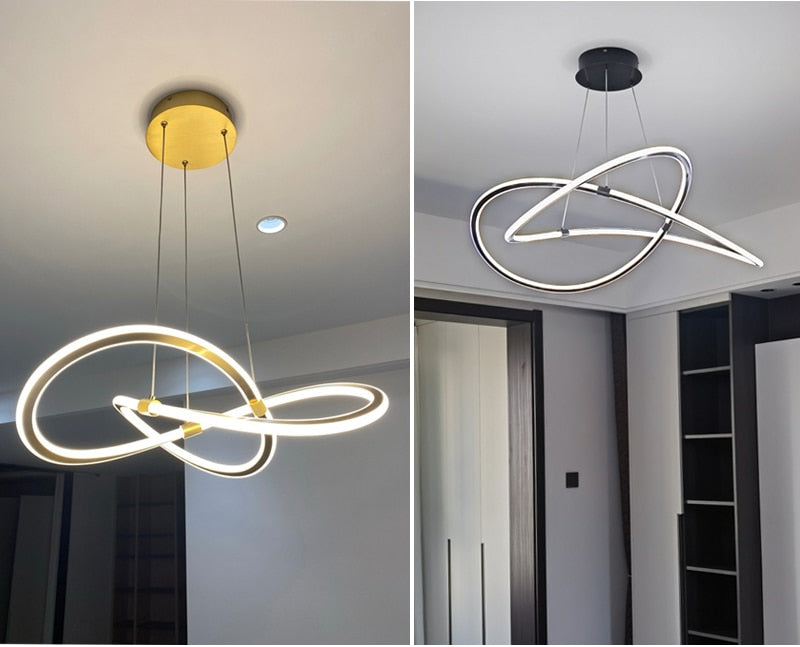 Ylk Creative Design Gold Pendant Light