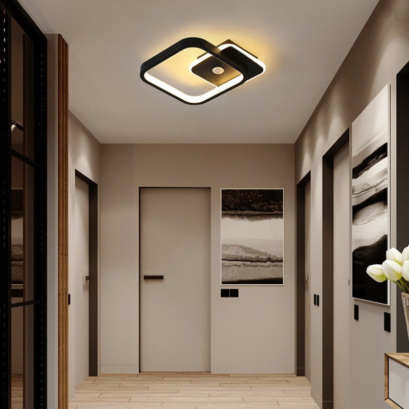 Human PIR Motion Sensor LED Ceiling Lamp