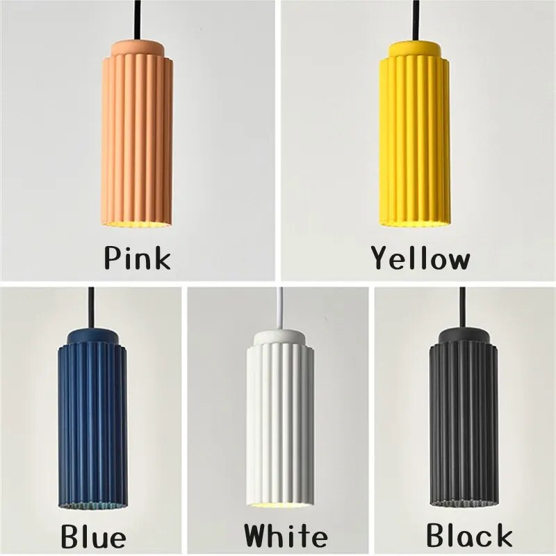 Minimalism Modern LED Pendant Lights Nordic GU10 Art