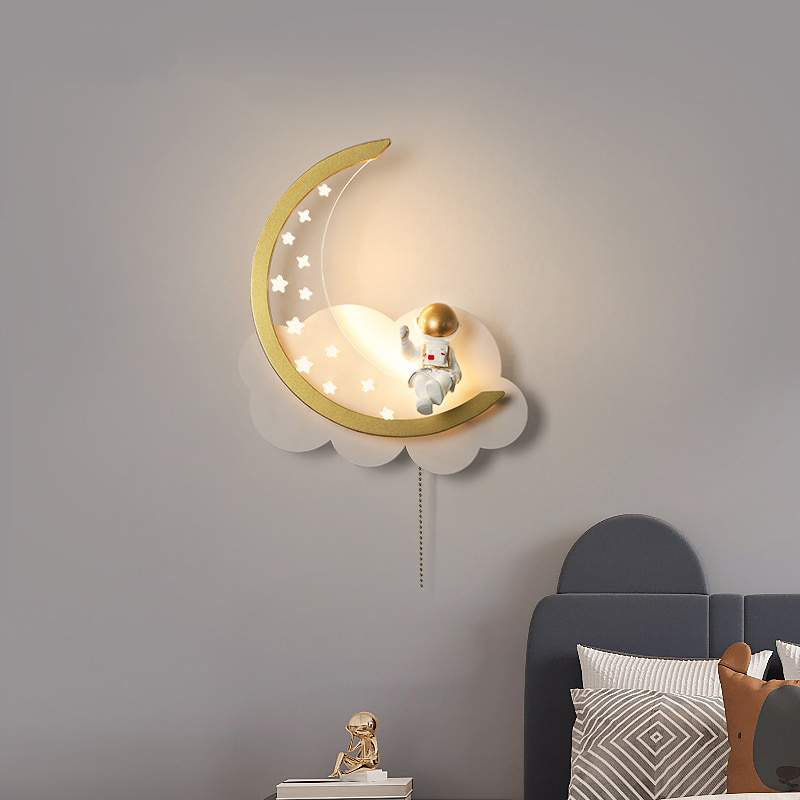 Eerik - Moon Nursery Light Fixture Childrens Lighting