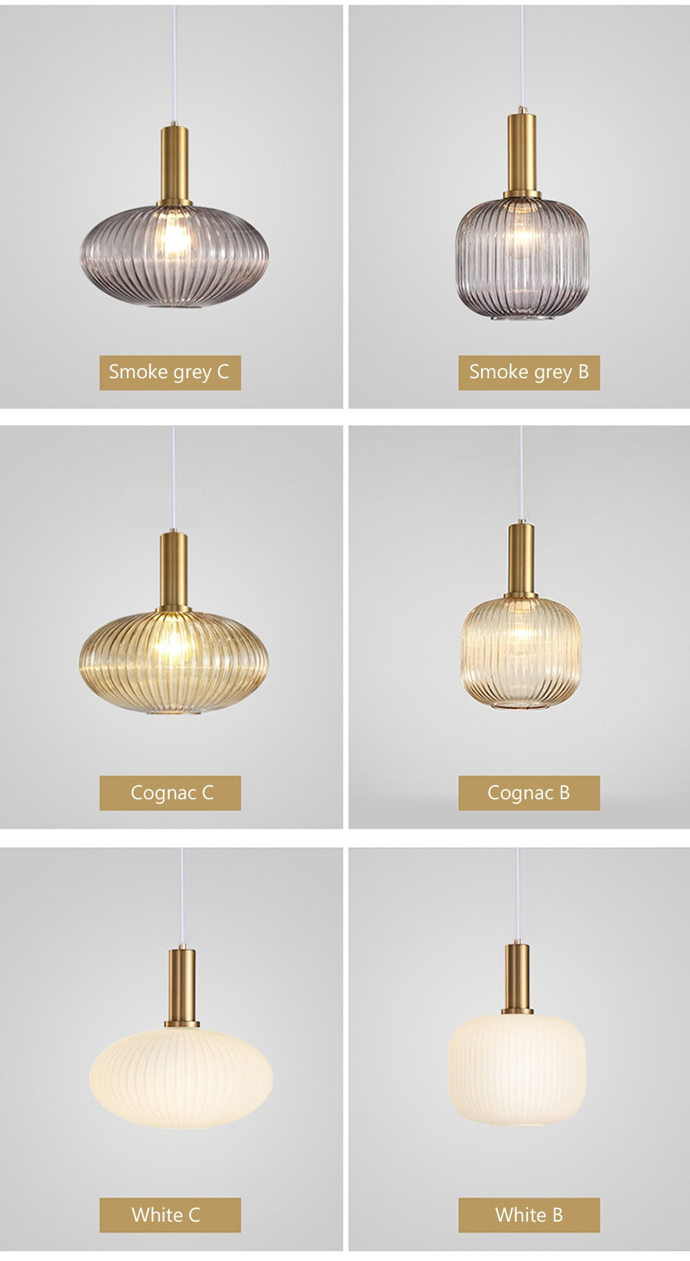 Wad Nordic Colorful Glass Pendant Light