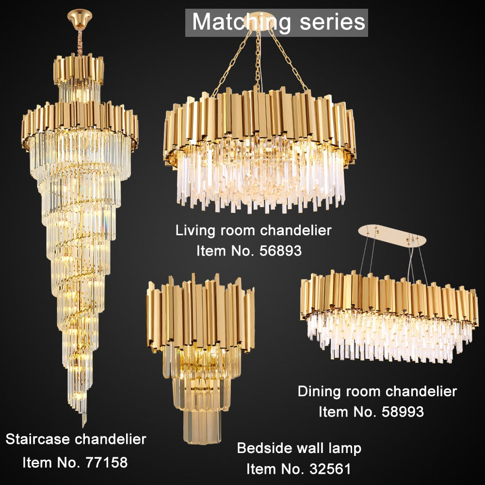 Ylk Aries Modern Crystal Chandelier