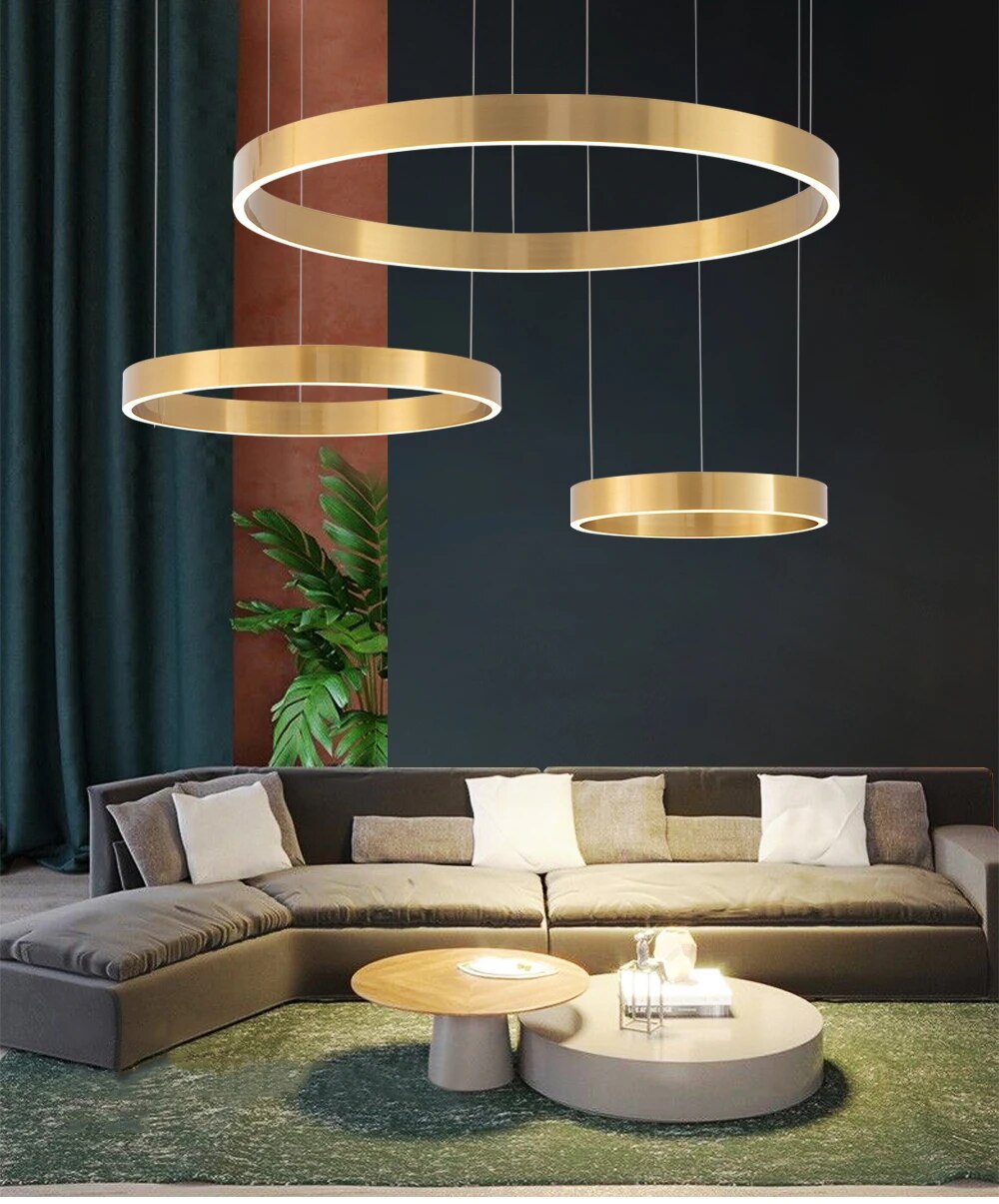 Ylk Ring Design Chandelier Light