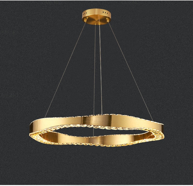 Ylk Modern Crystal Chandelier Fixture
