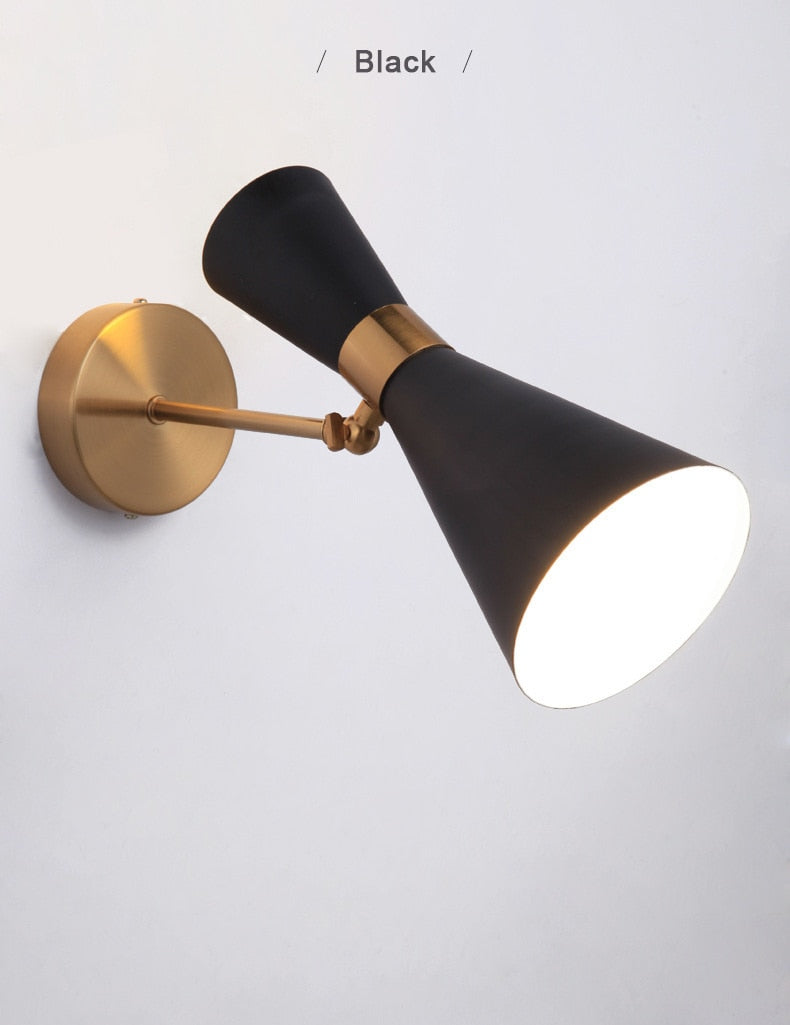 IIS Nara Nordic Home Living Bedside Wall Light Minimalist