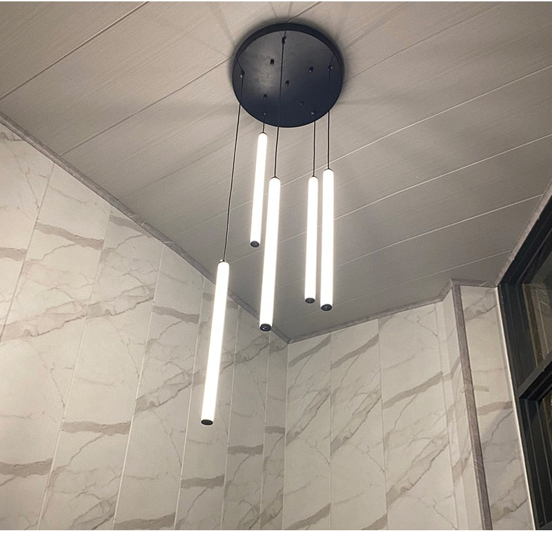 Ylk Tube Modern LED Chandelier