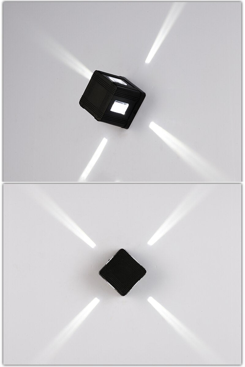 Won Outdoor Waterproof Crossing Sconces