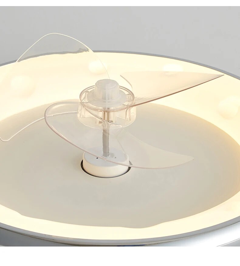 Qiyi Karamin Modern LED Ceiling Fan Controller