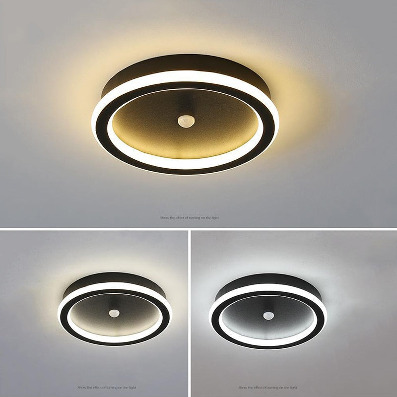 Human PIR Motion Sensor LED Ceiling Lamp