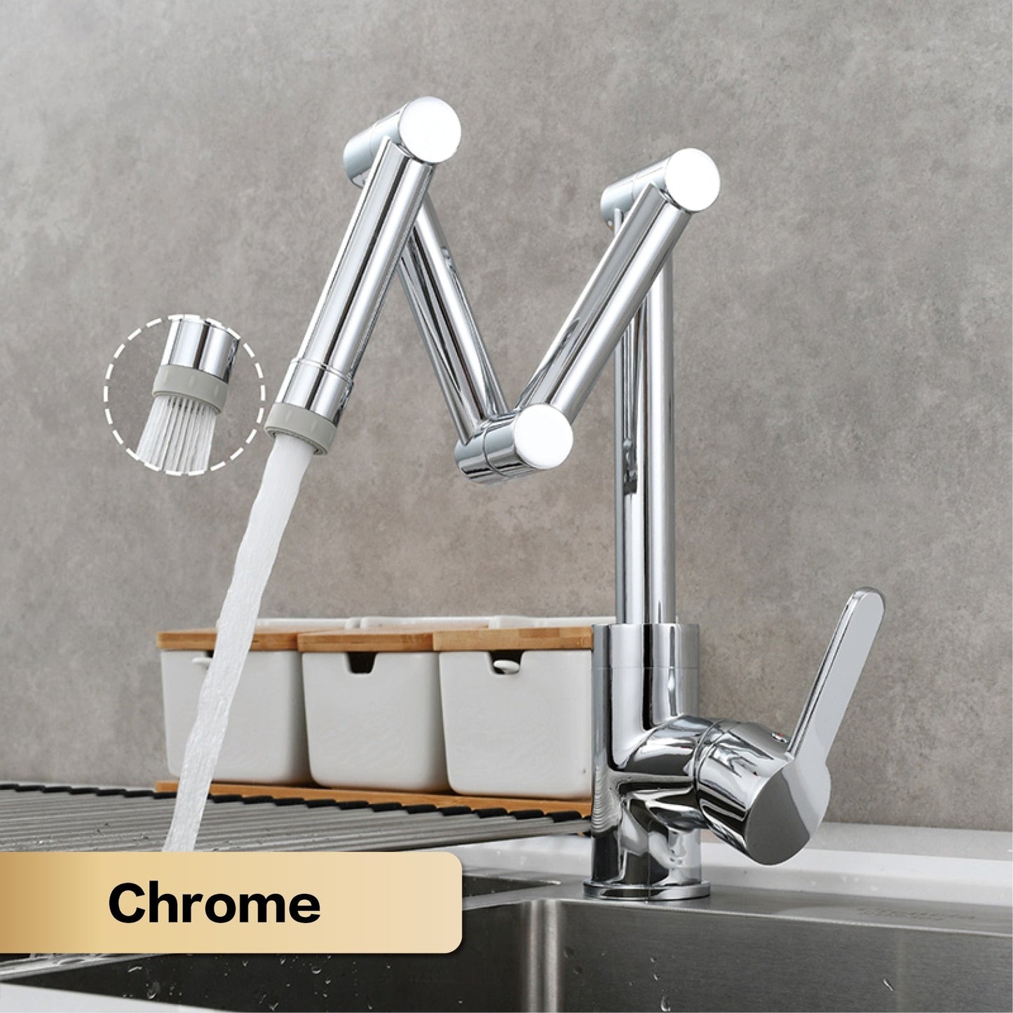 Sailea Brass Kitchen Pot Filler