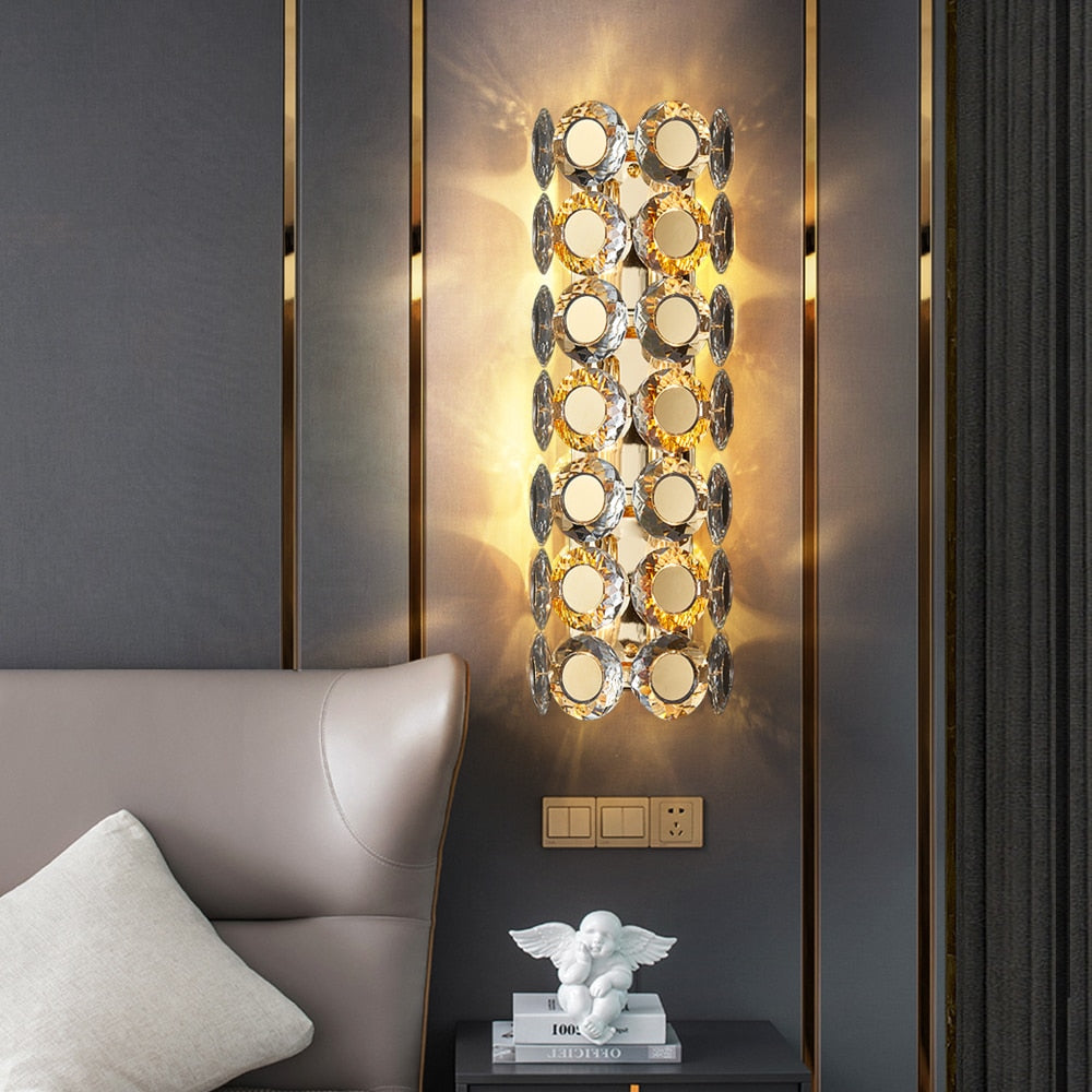 Ylk Adriel Modern Gold Sconce