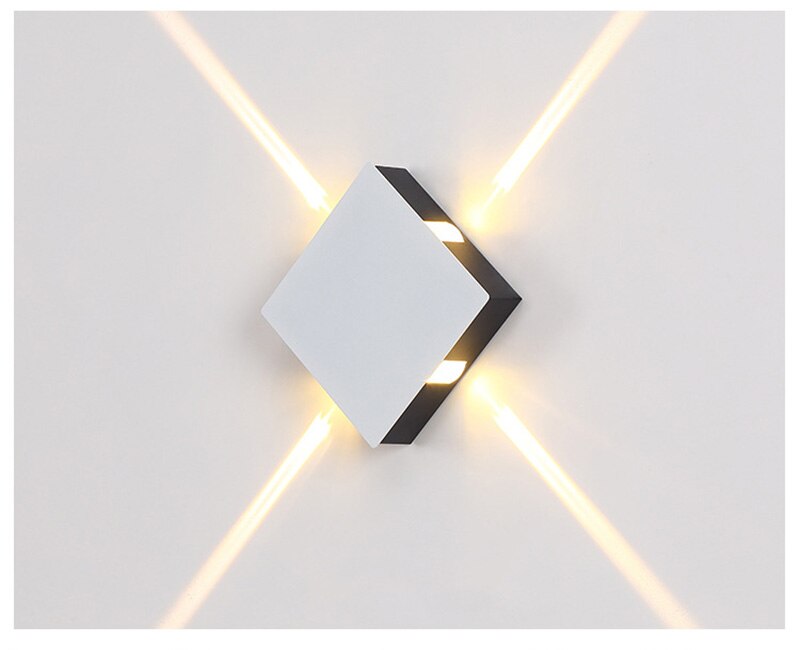 Won Outdoor Waterproof Crossing Sconces