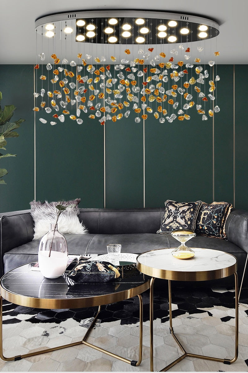 Ylk Tatiana Colorful Crystal Chandelier