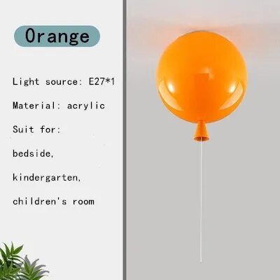 IIS Children's Creative balloons Ceiling lamp
