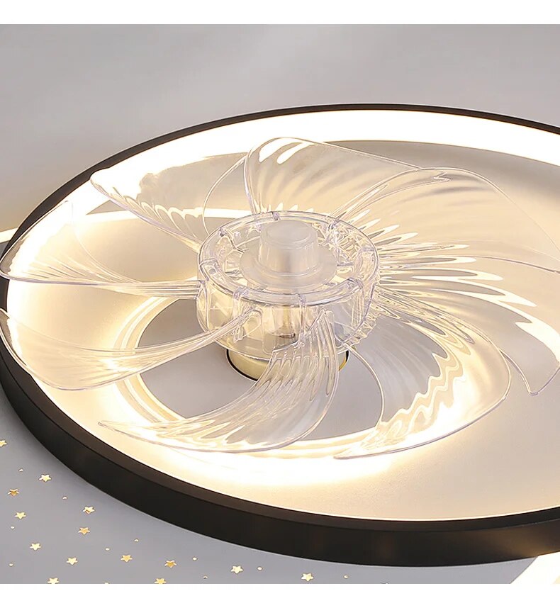 Qiyi Moratie Modern Ceiling Fan Lights