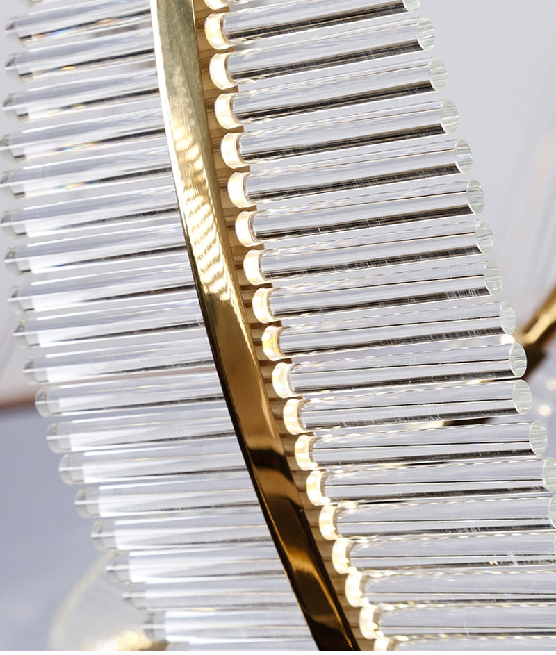 Ylk Feather Design LED Chandelier