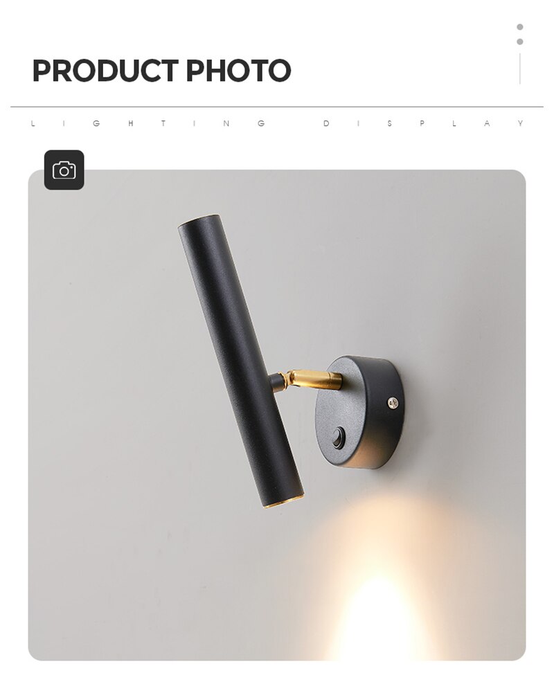 LYF Bedside Nordic LED Wall Light Spotlights