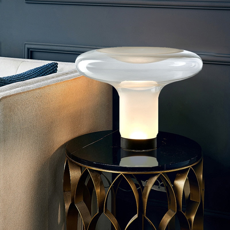 Mak 7-Style Glass Mushroom Lamp