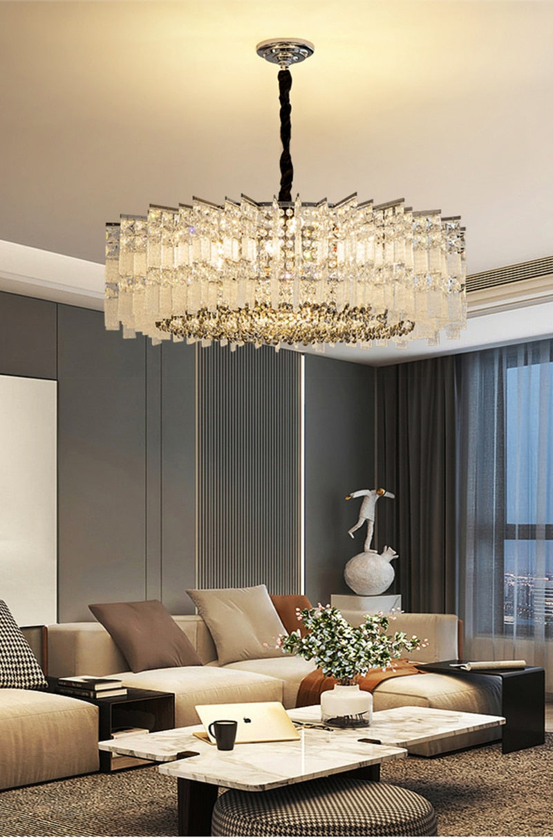 Ylk Wren Elegant Crystal Chandelier