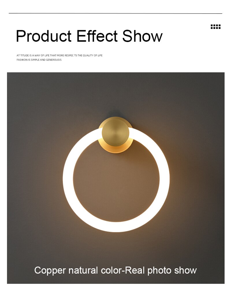 Lyf Drusilla Elegant Wall Lamp