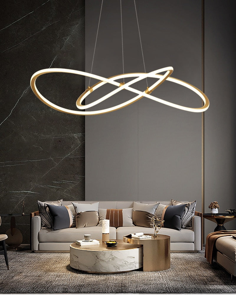 Ylk Creative Design Gold Pendant Light