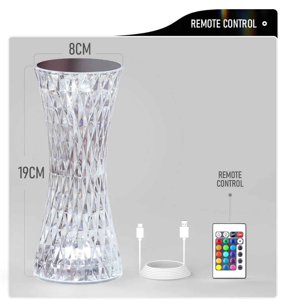 Pq Rane LED Crystal Night Light