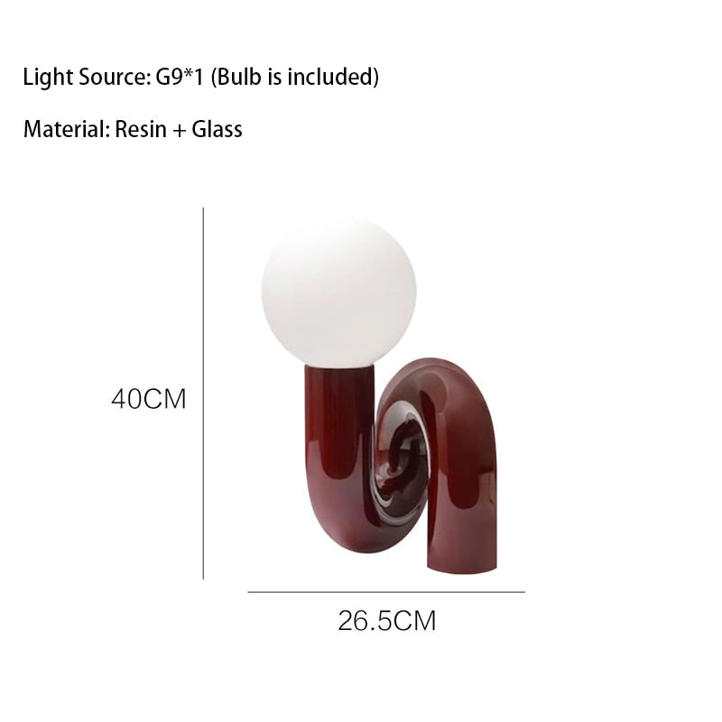 Mak 7-Style Glass Mushroom Lamp