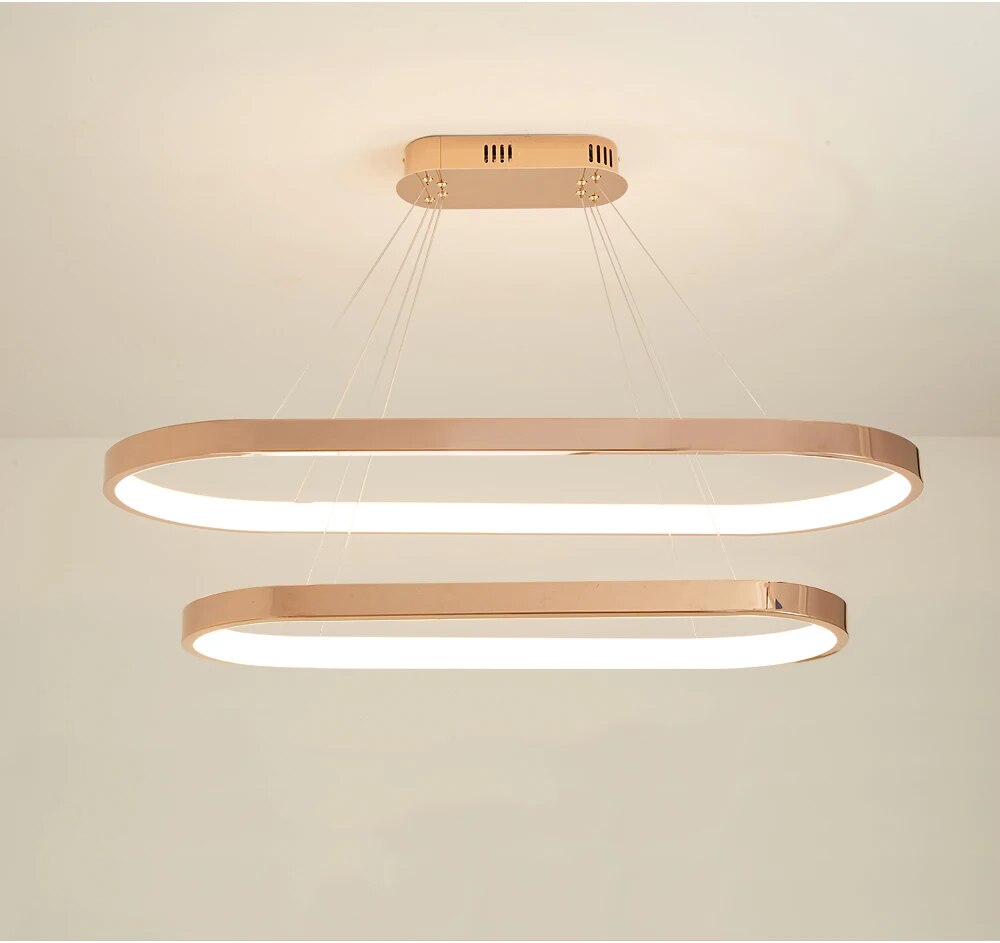 Ylk Rose Gold Pendant Light Fixture