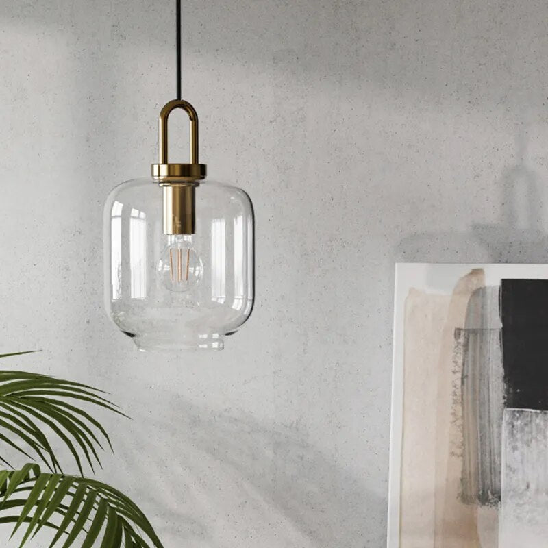 Modern Glass Pendant Lamp Light