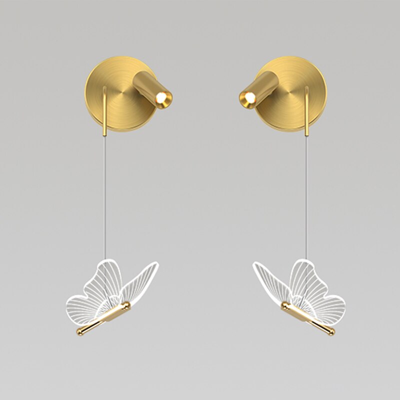 Lyf Nordic Butterfly Spotlight Wall Light