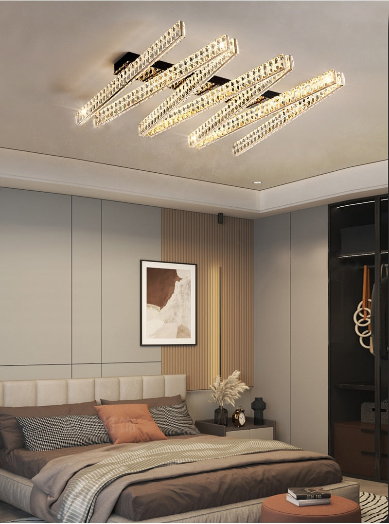 Ylk Vvmm Crystal LED Chandelier