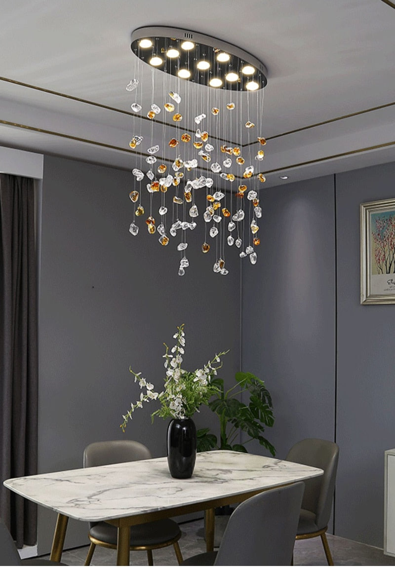Ylk Tatiana Colorful Crystal Chandelier