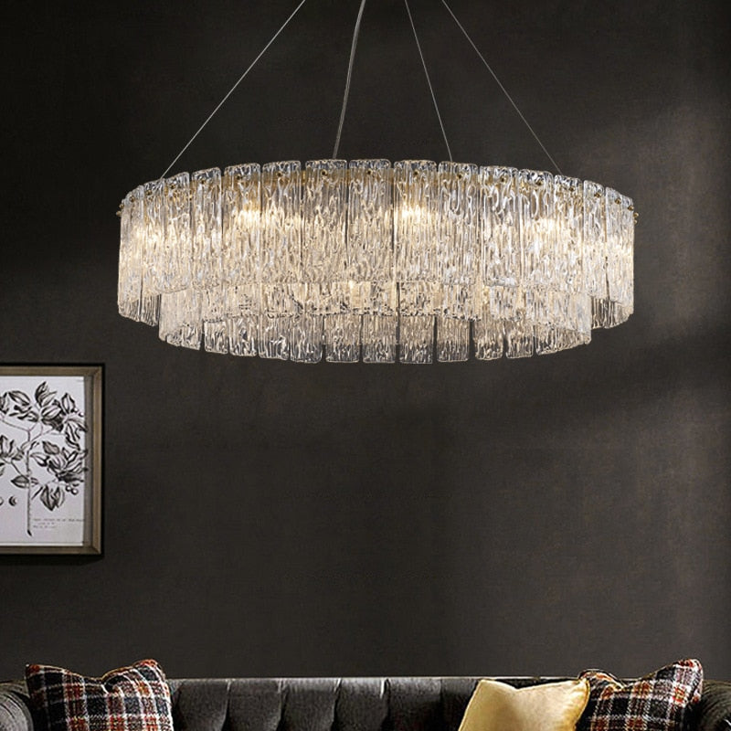 Privet Creative Glass Pendant Lamp