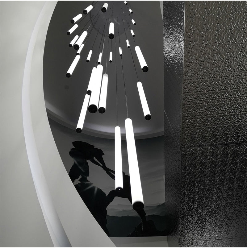 Ylk Tube Modern LED Chandelier