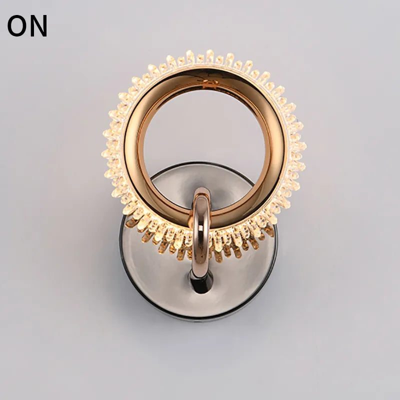 Modern Crystal LED Wall Lamps