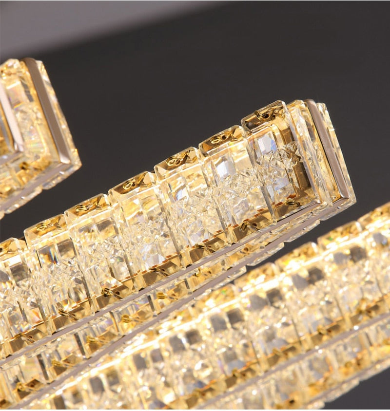 Ylk Vvmm Crystal LED Chandelier