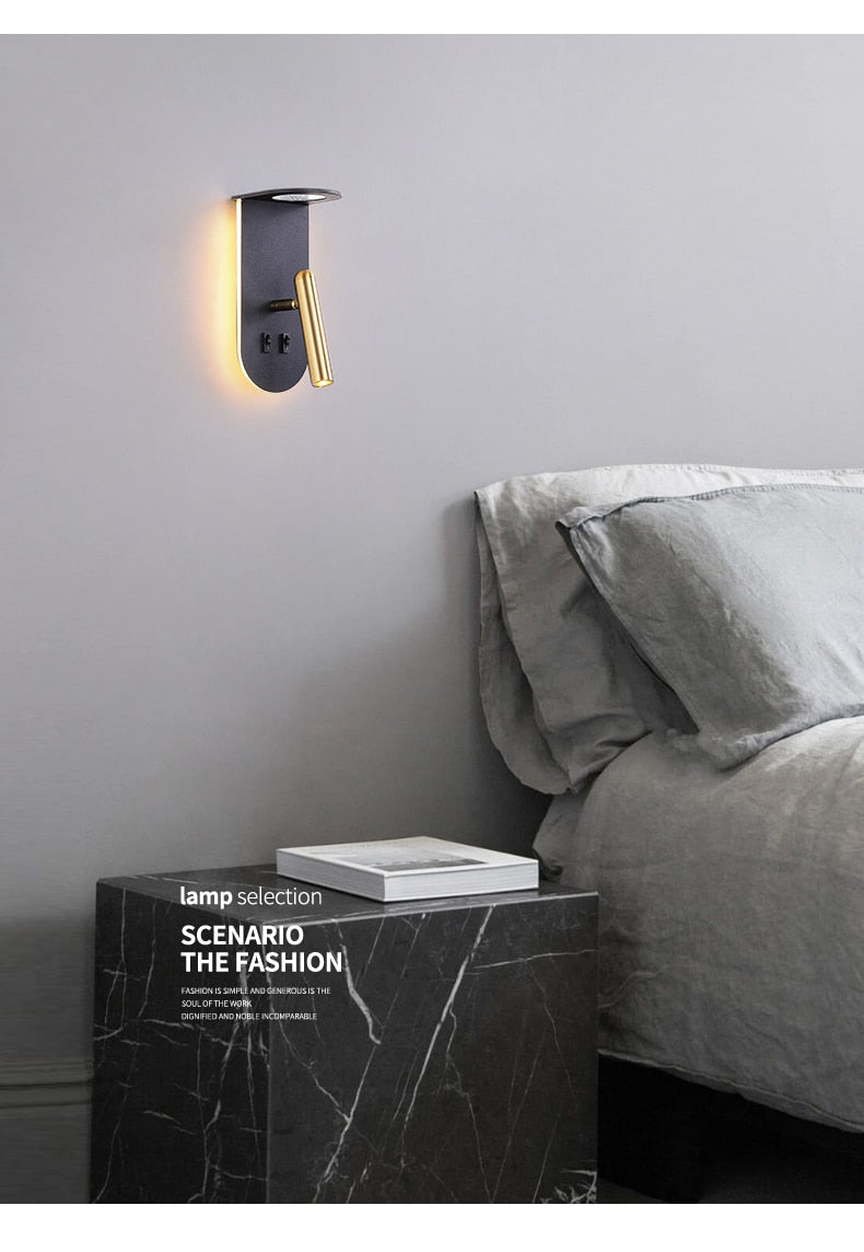 Win Nordic Flame Effect Wall Light