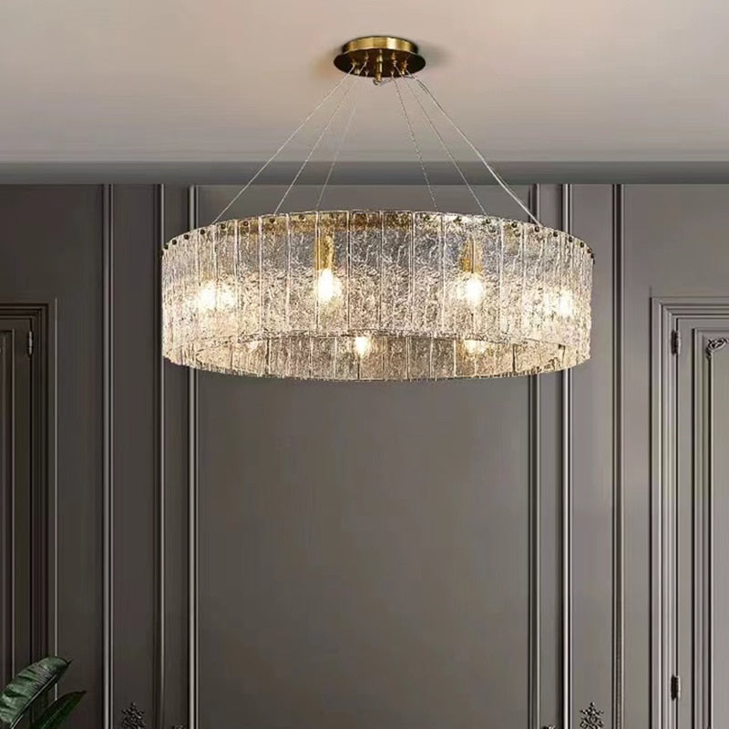 Privet Creative Glass Pendant Lamp